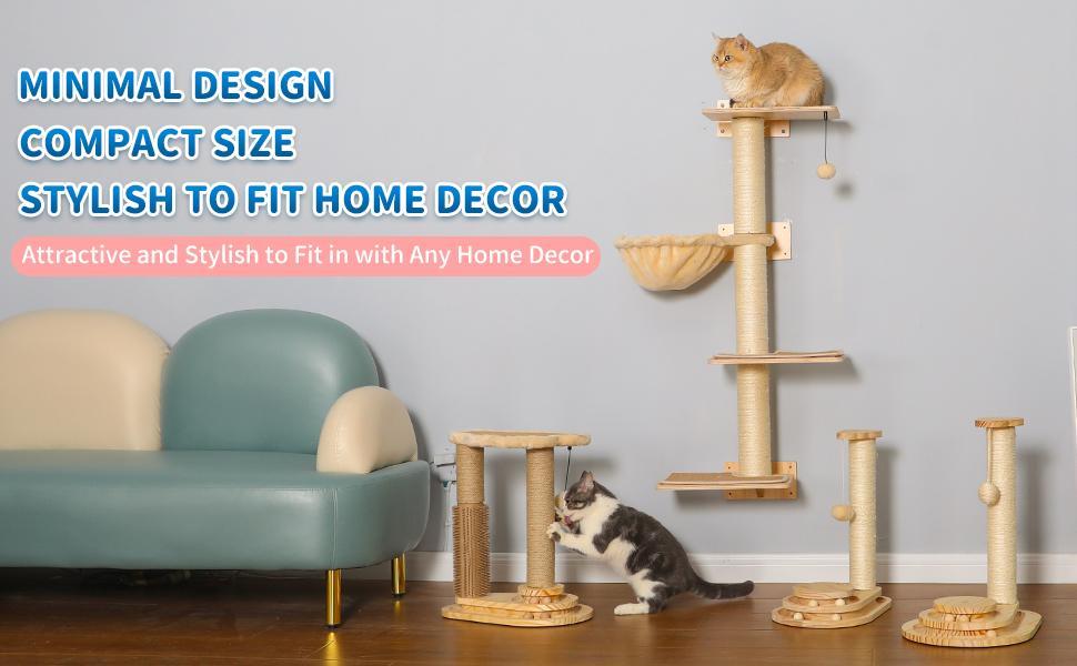 Indoor Cat Soft Scratching Board And Interactive Ball Track Toy Cat Rest And Grooming Supplies — image 14