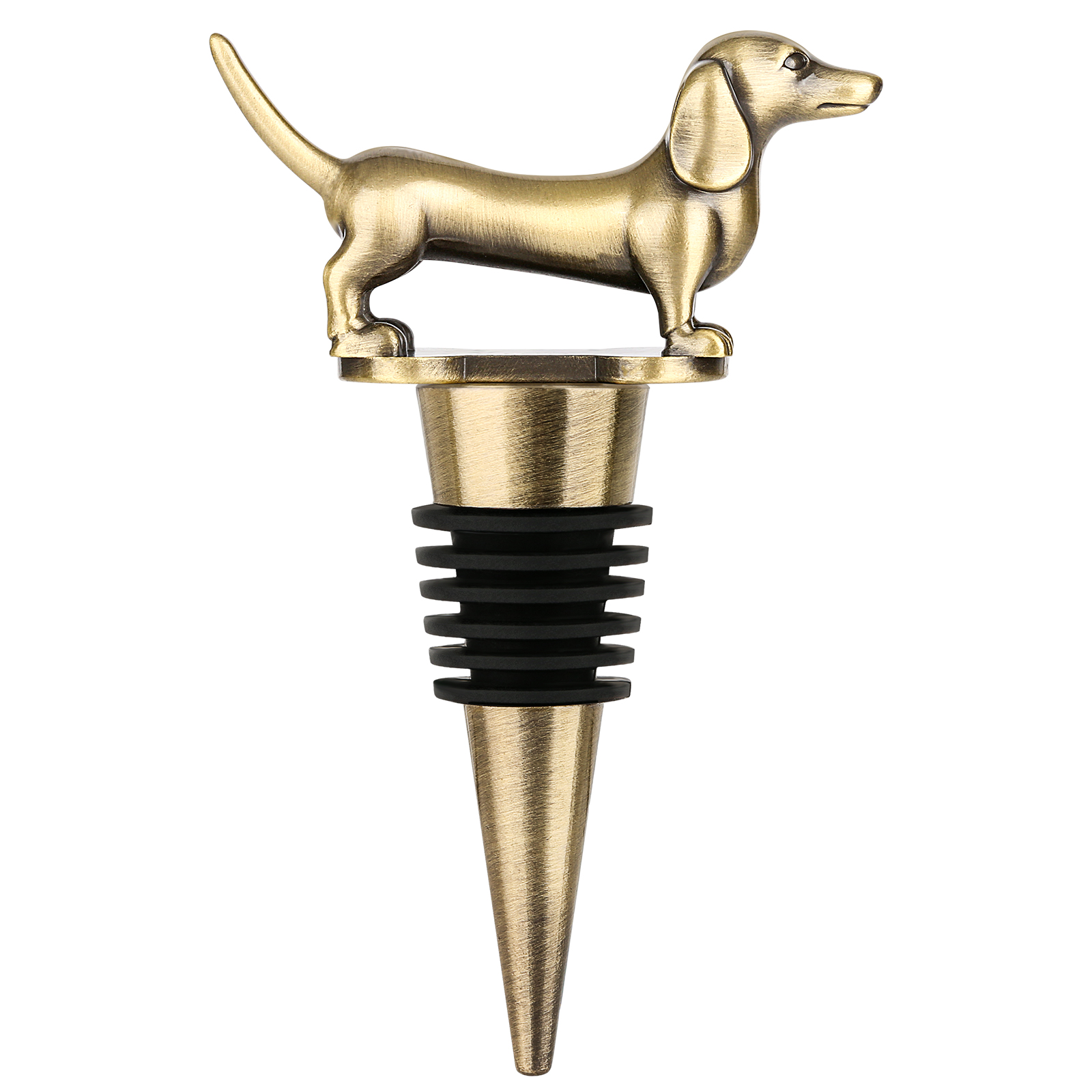 Tapón de Vino con Forma de Perro Salchicha, Tapón para Vino y Champán para el Hogar, Divertido Tapón de Vino de Perro Salchicha, Ideal para Regalos de Cumpleaños para Hombres y Mujeres, Halloween, Navidad, Día del Padre, el Día de la Ma — imagen 13