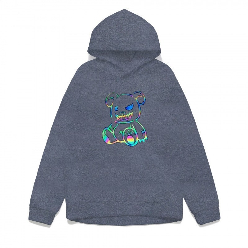 Bear Hoodie Street Trendy Brand Hooded Sweatshirt Casual Loose Fit — image 9