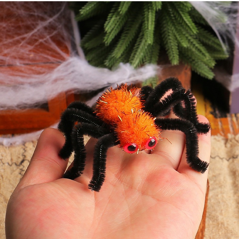 Halloween Horror Spider Hair Clip, Spooky Party Decoration for Kids and Adults, Funny Spider Hair Accessory — image 3