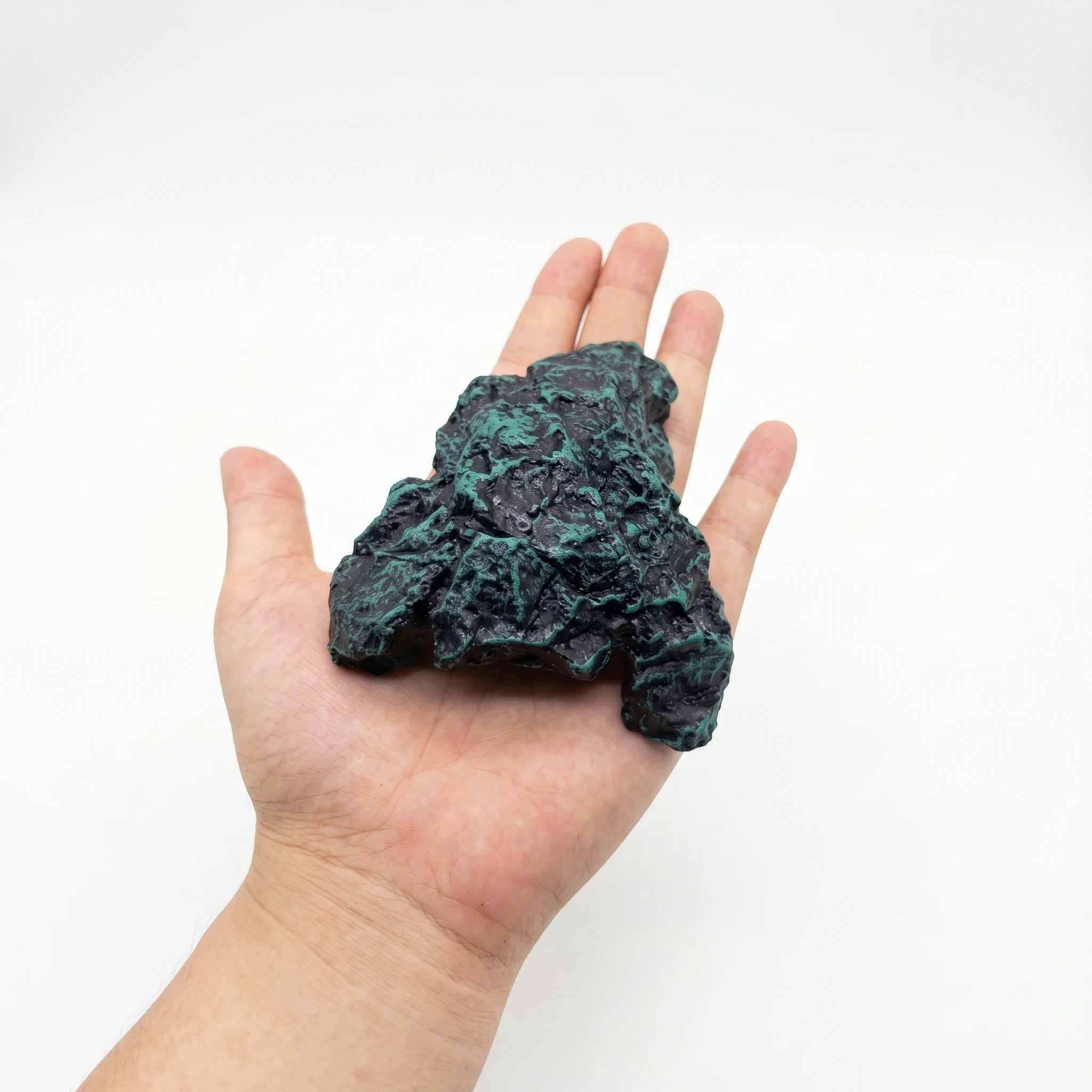 Reptile Rock Hide Cave Simulation Realistic Safe Comfortable Resin Rock Hideout for Terrarium Decoration — image 3