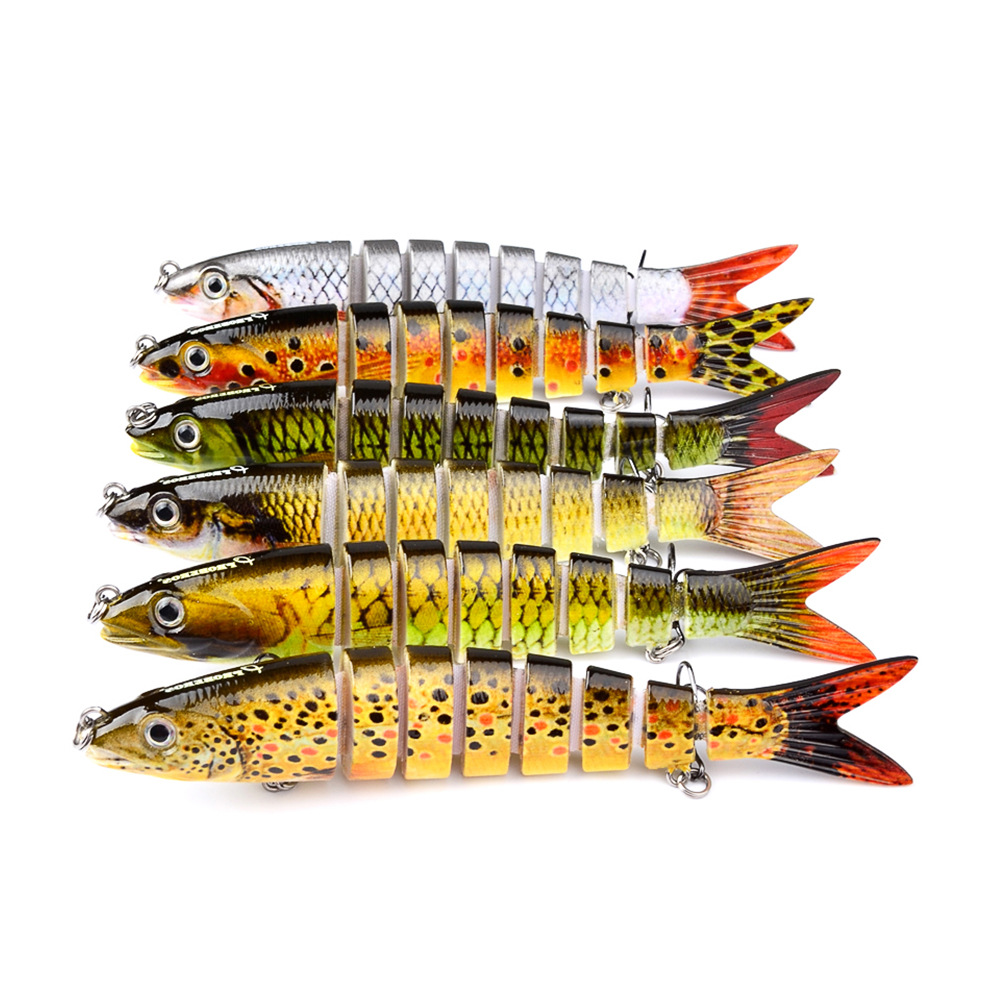Lureres Artificiales para Pescar Lucio Multisecciones Unidas Secciones Duras de Tiro Lazo para Peces Lucio y Carpín — imagen 12