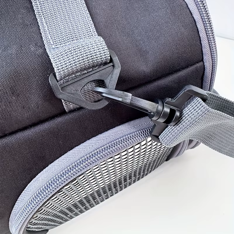Portable Foldable Bird Cage Equipped with plastic chassis Handheld small pet bag Suitable for Parrot Hamster Hedgehog Chipmunk — image 4