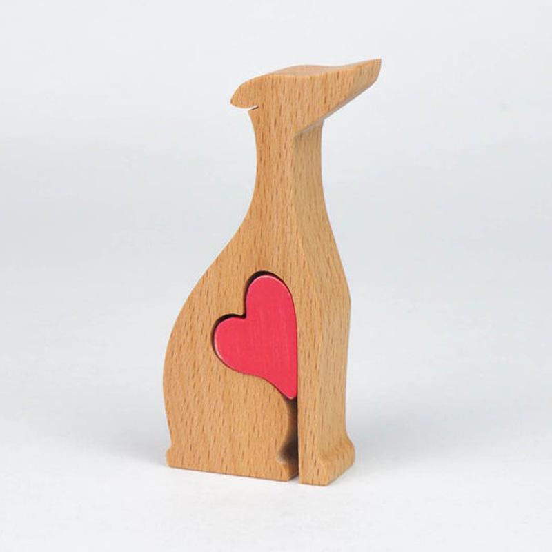 Mother's Day Wooden Products Series Ornaments Animal — image 5
