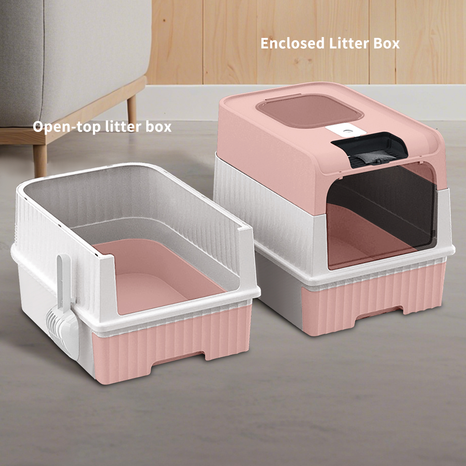 Solo Recogida en Tienda - Cubo Mágico para Gatos de Lecho de Arena — imagen 3