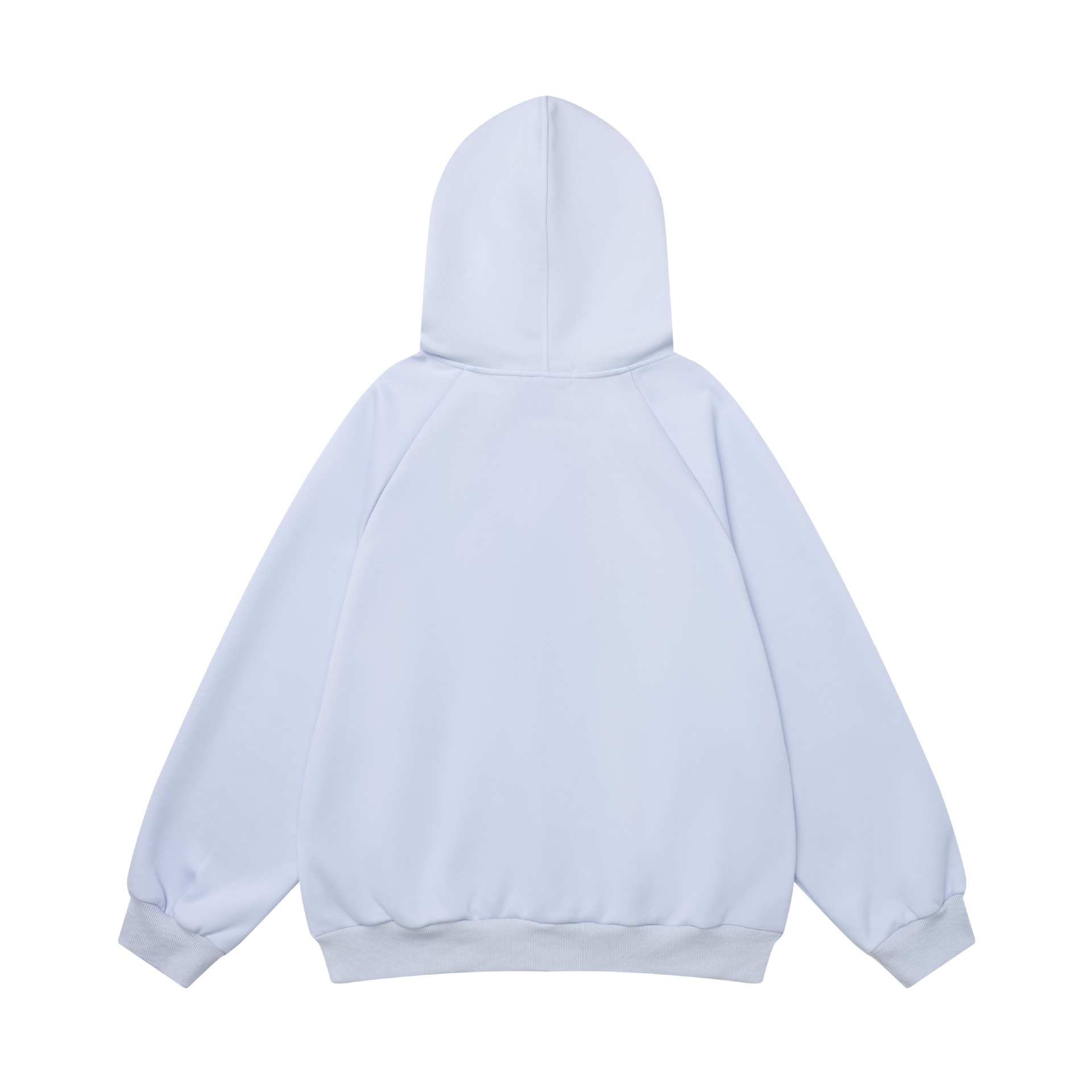 Full printed kitten contrasting hooded sweatshirt — image 5