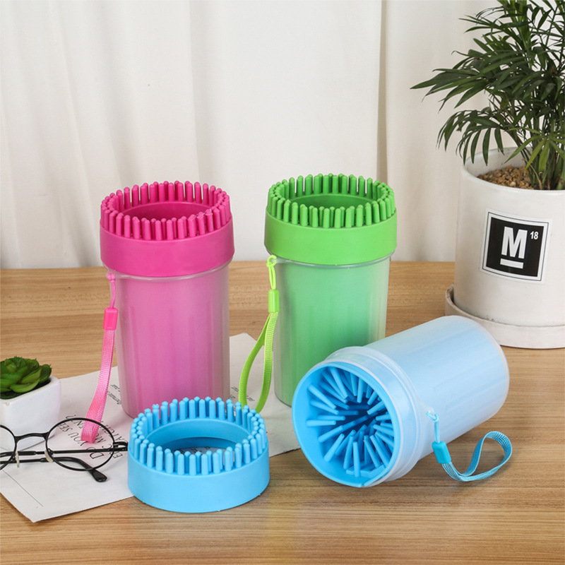 Limpia Patas Paw Plunger - Cuchara de Limpieza para Patas de Mascotas Suaves y Portátiles — imagen 2