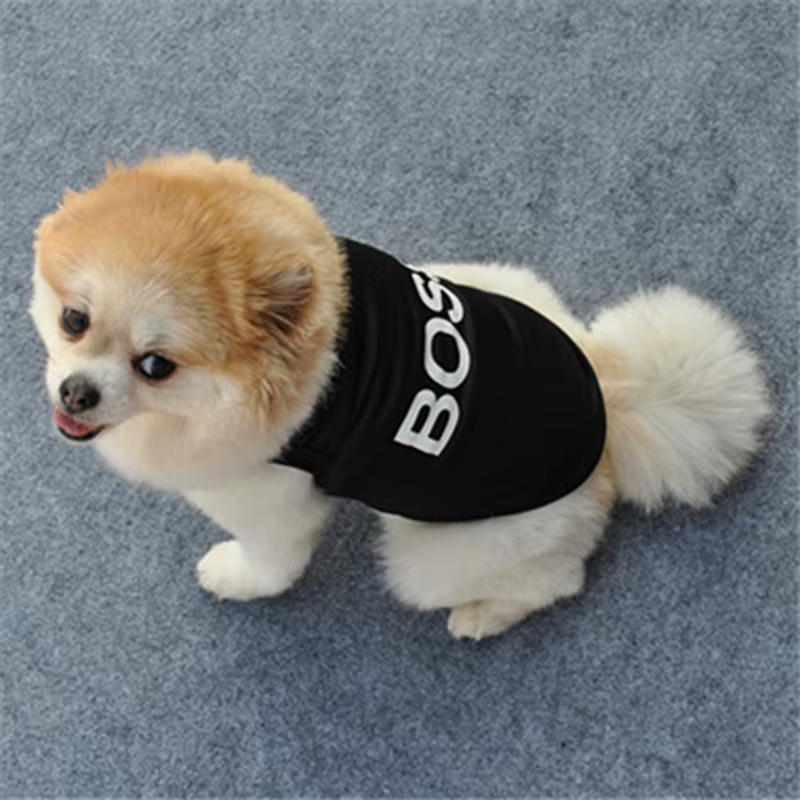 Security Clothing for Dogs Summer Pet Clothes Vest for Small Dogs Chihuahua Yorkshire Puppy Cats Low Price Pets T-shirt Costume — image 3