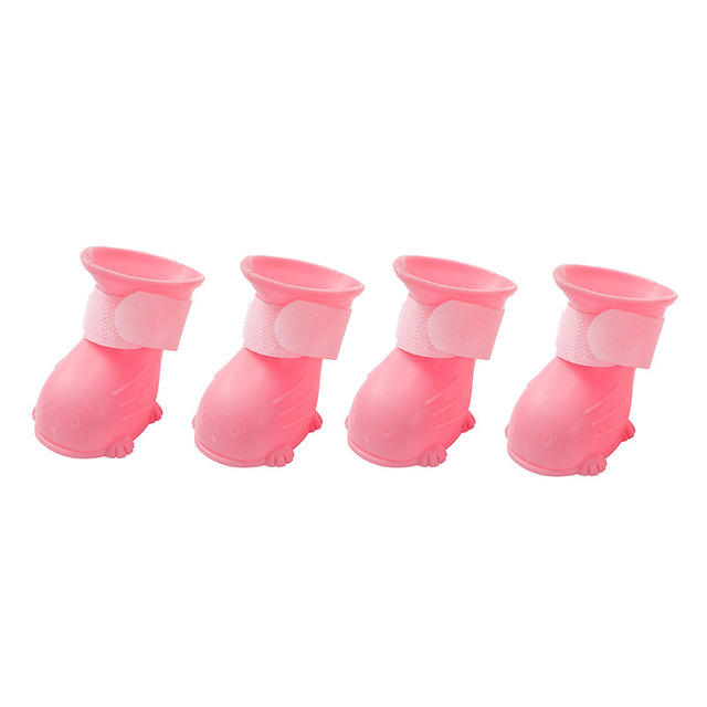 Dog Shoes Waterproof Anti-Skid And Wear-Resistant Outdoor Dog Rain Shoes Pet Scratch Proof Cat Shoes Supplies — image 9
