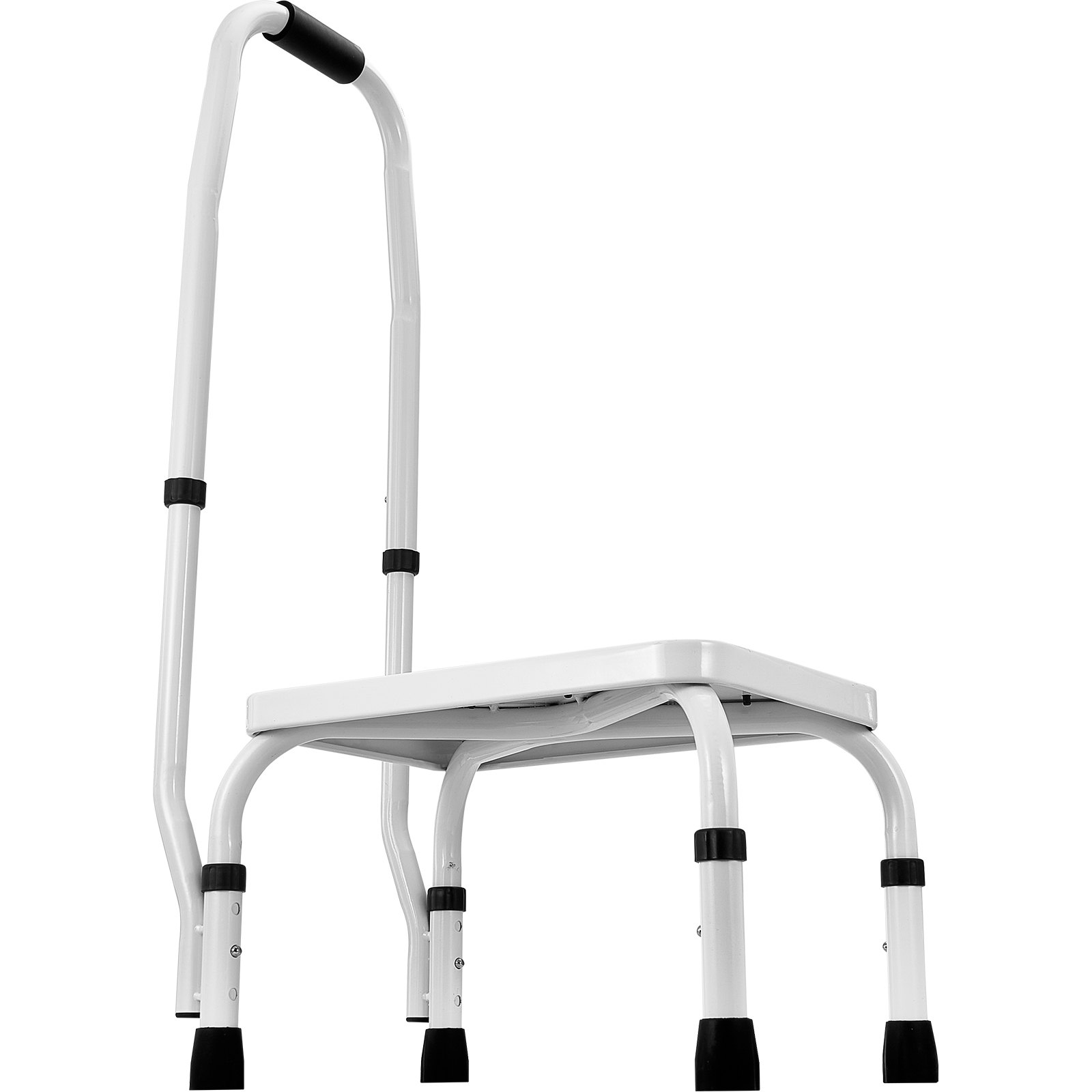 Step Stool 1-Step 330lbs Capacity, 3 Adjustable Height With Handle Steel Step Ladder, Portable Toddler Step Stools For Adults, Non-Slip Sturdy Step Ladders For Office, RVs, Pets — imagen 6