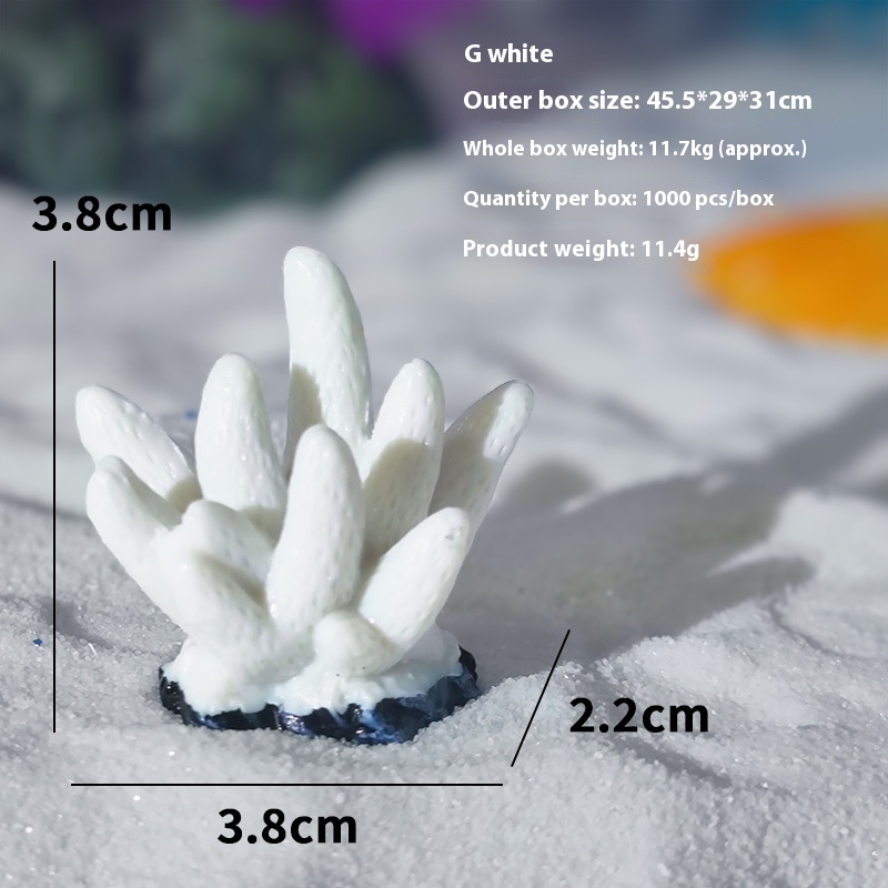 Decoración de Acuario Mini Coral para Tanques Pequeños DIY — imagen 8