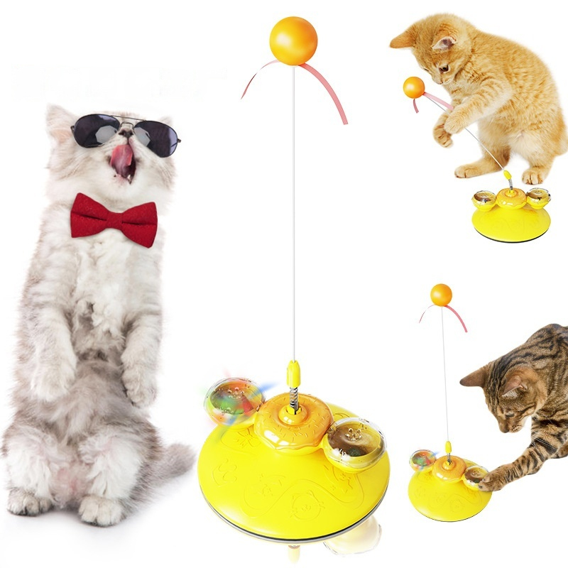 Juguetes de Estimulación para Gatos - Teaser con Donut para Reducir Aburrimiento — imagen 4