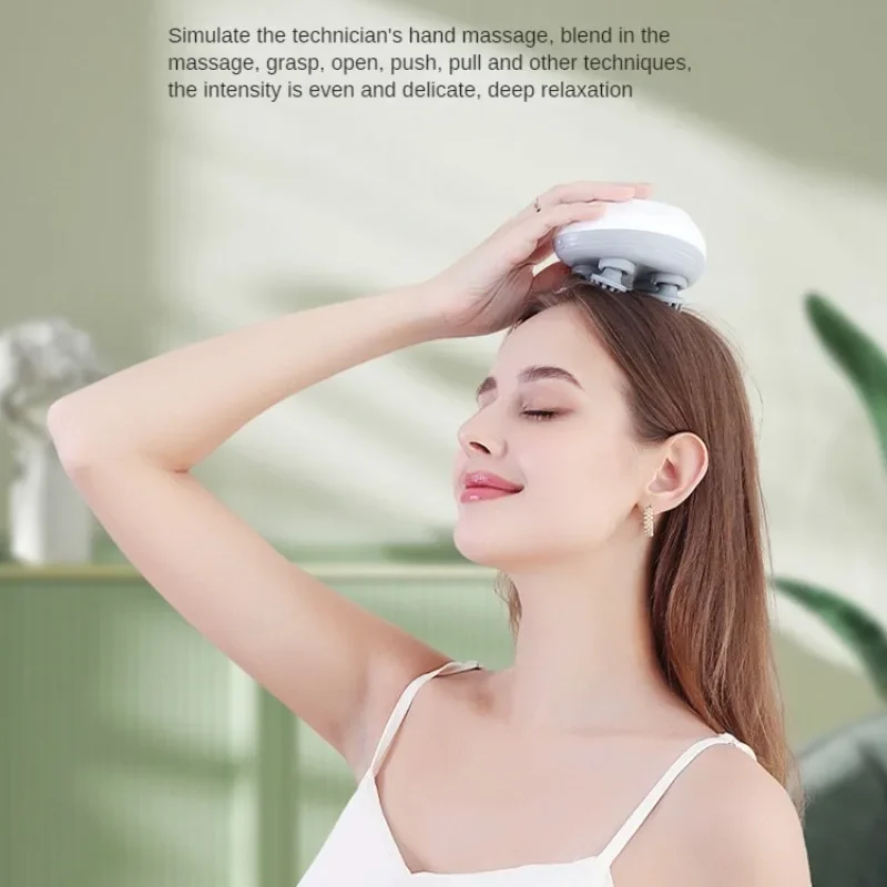 Deep Scalp Massager Head Cleaning Massager Also Suitable for Pets Electric Massage Tool Washable and Portable — image 1