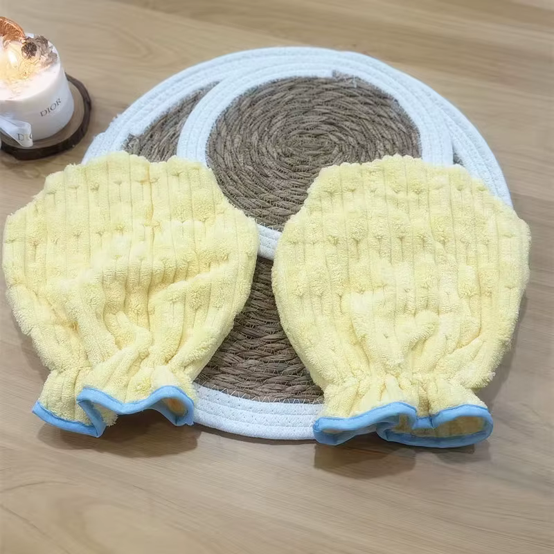 Toallas de Baño para Mascotas - Secador Rápido para Perros y Gatos, Guantes de Baño Absorbentes con Masaje — imagen 3