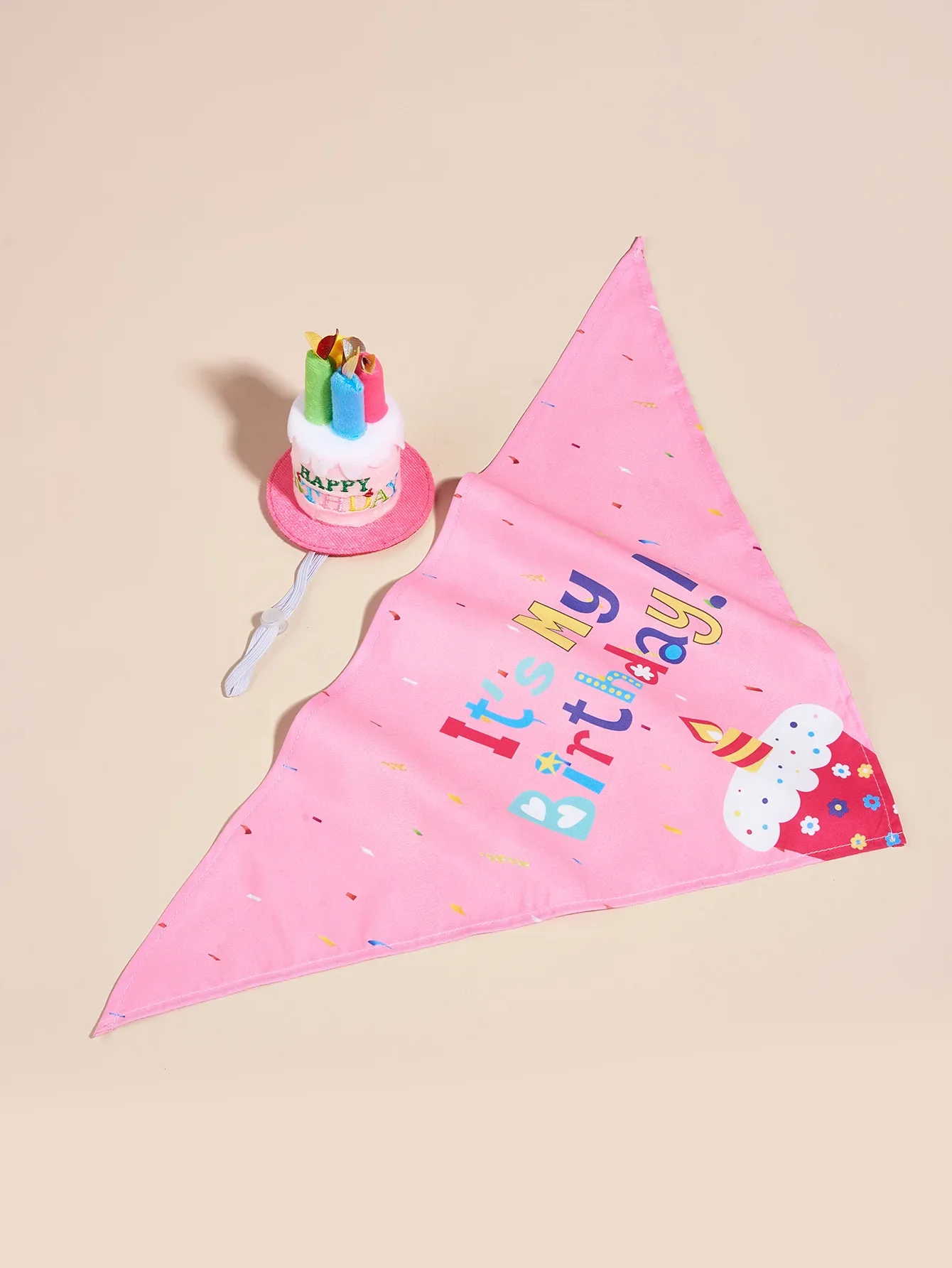 Decoración de Cumpleaños para Perros - Sombreros con Nudo y Bandanas — imagen 9