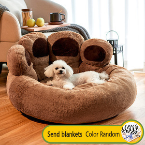 Doghouse Winter Warm Deep Sleep Small Dogs Mattress Teddy Nest Removable And Washable Pet Dog Supplies — image 7