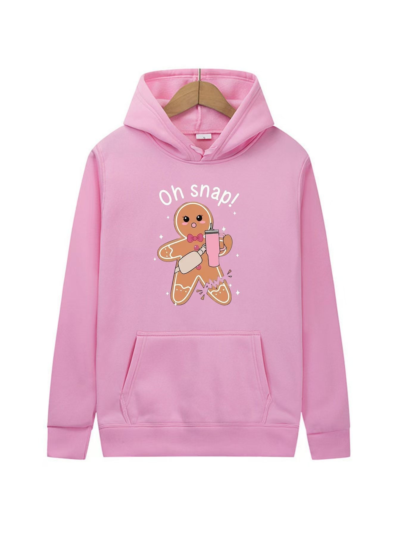 Cute Strawberry Cow Hoodie for Women KEEVICI Pullover Sweatshirt — image 17