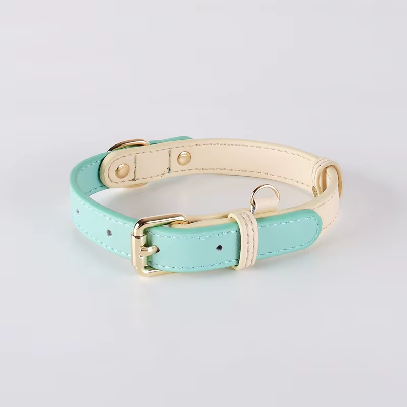 Collar de Perro en Cuero para Pequeños, Medianos y Grandes Caninos - Collar Básico Ajustable — imagen 6