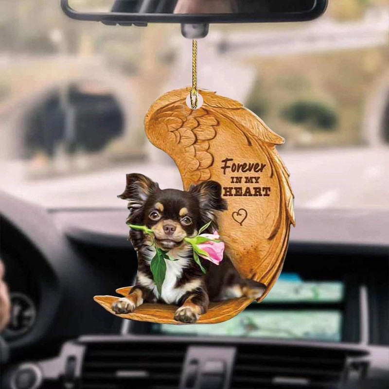 Colgante Decorativo de Perro en Acrílico, Accesorio para Auto, Decoración Interior, Adorno Colgante Creativo y Tierno para Coche — imagen 4