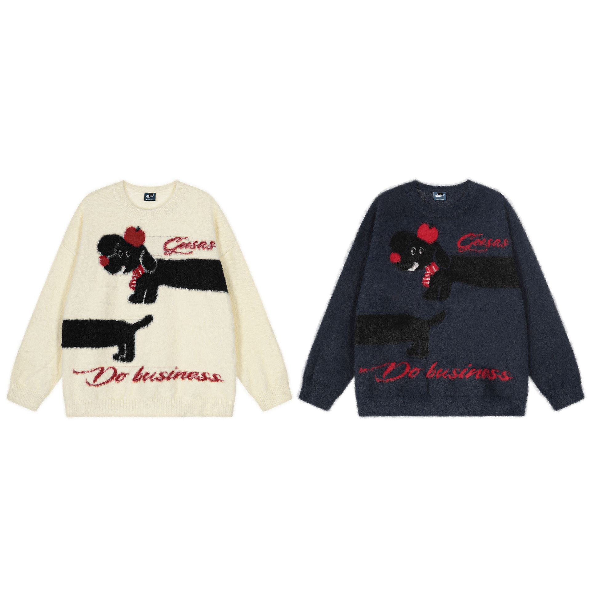 Sausage Dog Jacquard Sweater — image 6