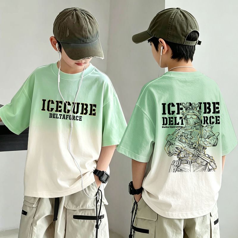 Cool Dragon Short Sleeve T-Shirt for Boys — image 8