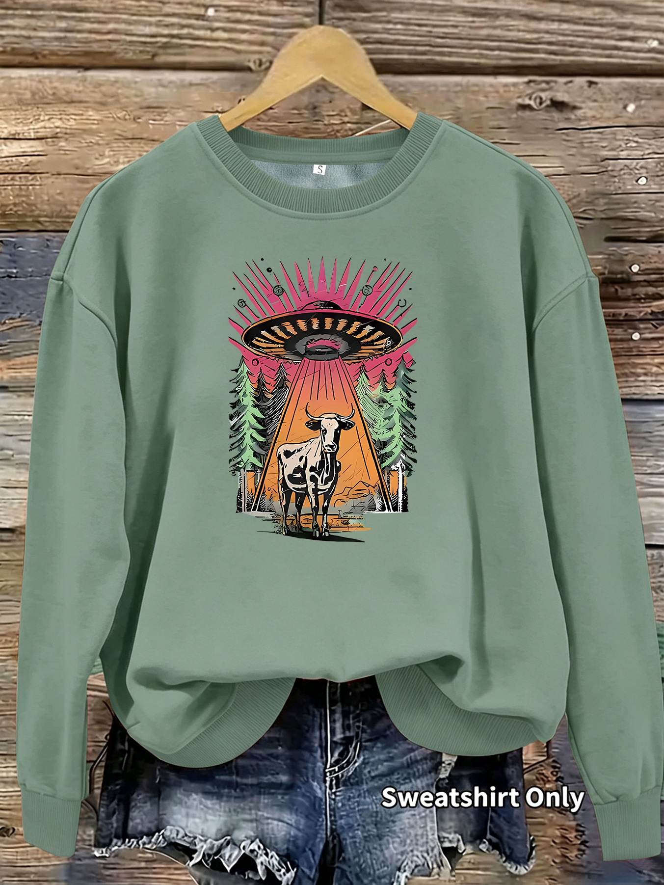 Cattle kidnapped printed hoodie — image 9