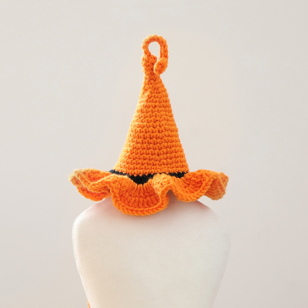 Pet Accessories Knitted Wizard Hat for Dogs and Cats, Cute Halloween Costume Decoration — image 4
