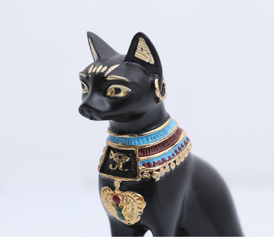 Egyptian Cat God Decorates Home Entrances Crafts Living Room Decorations Gifts Lucky Cats — image 4