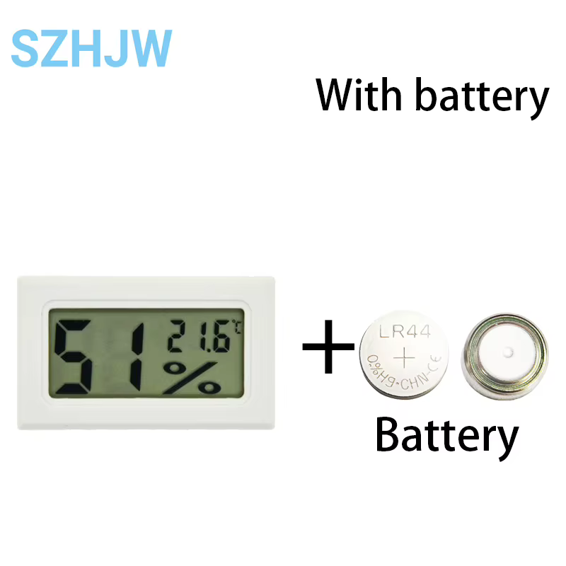 Termómetro digital mini 1-10 piezas, medidor de temperatura y humedad para refrigerador, acuario, monitor — imagen 4