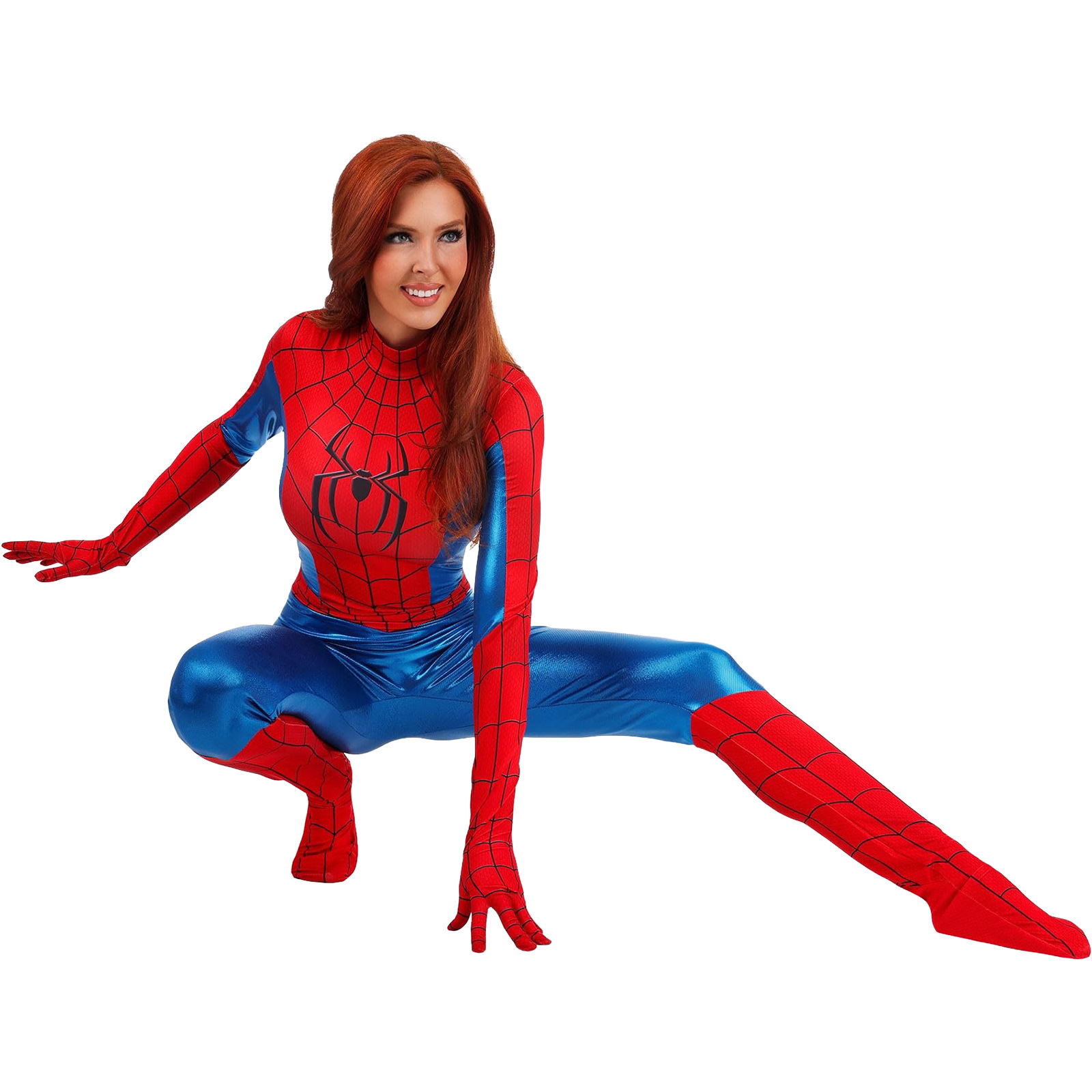 Halloween Adult Women's Spider-Woman 4 Fresh Start Cosplay Costume Female Hero Bodysuit Party Costume — image 2