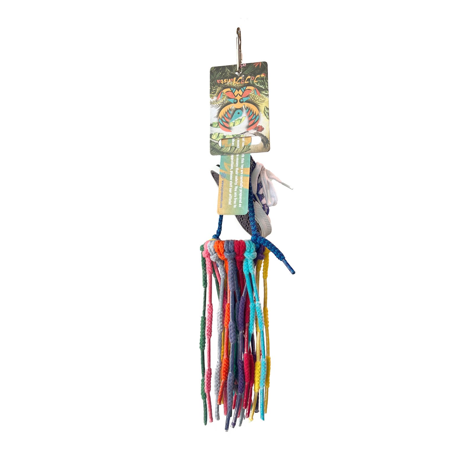 Parakeet Toys Paradise Series More Aglet Foraging Boredom Buster Handmade Bird Toy Parrot Toy Set — image 3