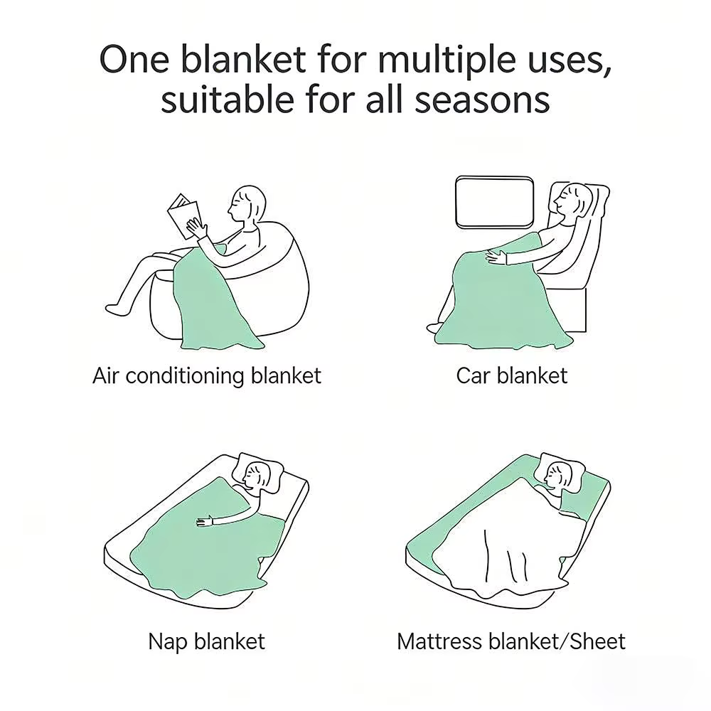 Felix the Cat Throw Lightweight 240g Flannel Blanket Soft Skin-friendly for Summer Cooling — image 3