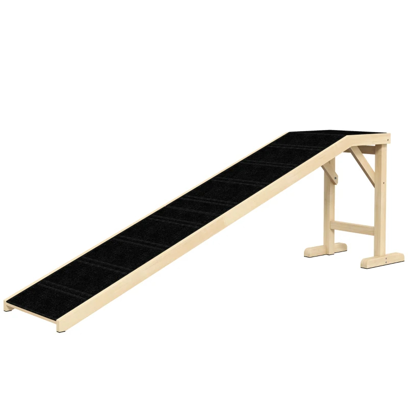 Dog Ramp For Bed, Pet Ramp For Dogs With Non-Slip Carpet And Top Platform — imagen 8