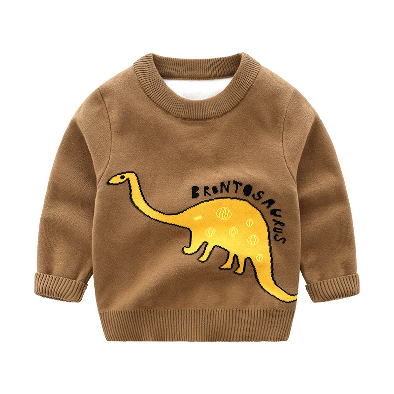 Sudadera de Pullover con Cuello Redondo - Dinosaurio para Niños — imagen 6
