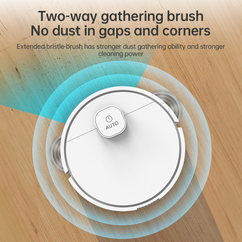**3-in-1 Sweeping Robot: USB Charging, 1000Pa Suction, Auto-Clean for Pet Hair, Carpets & Floors** — image 7