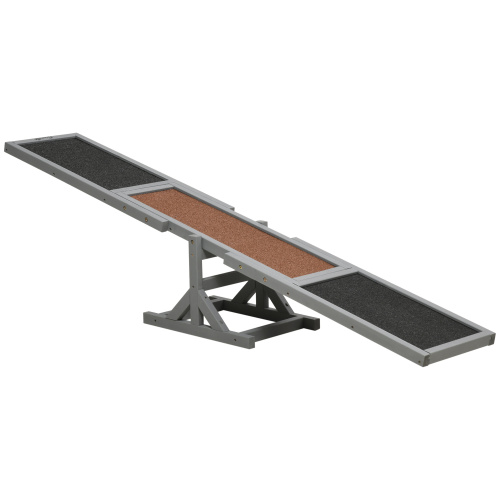 Seesaw de Madera para Perros - Ejercicio y Entrenamiento, Equipo de Plataforma para Actividades Físicas — imagen 1