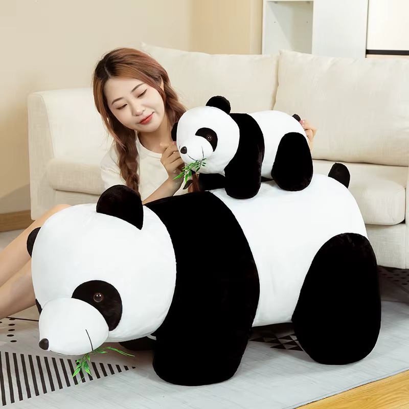 Osito Panda de Bambú Cómico Plush para Niños Regalo Navideño Kawaii — imagen 6