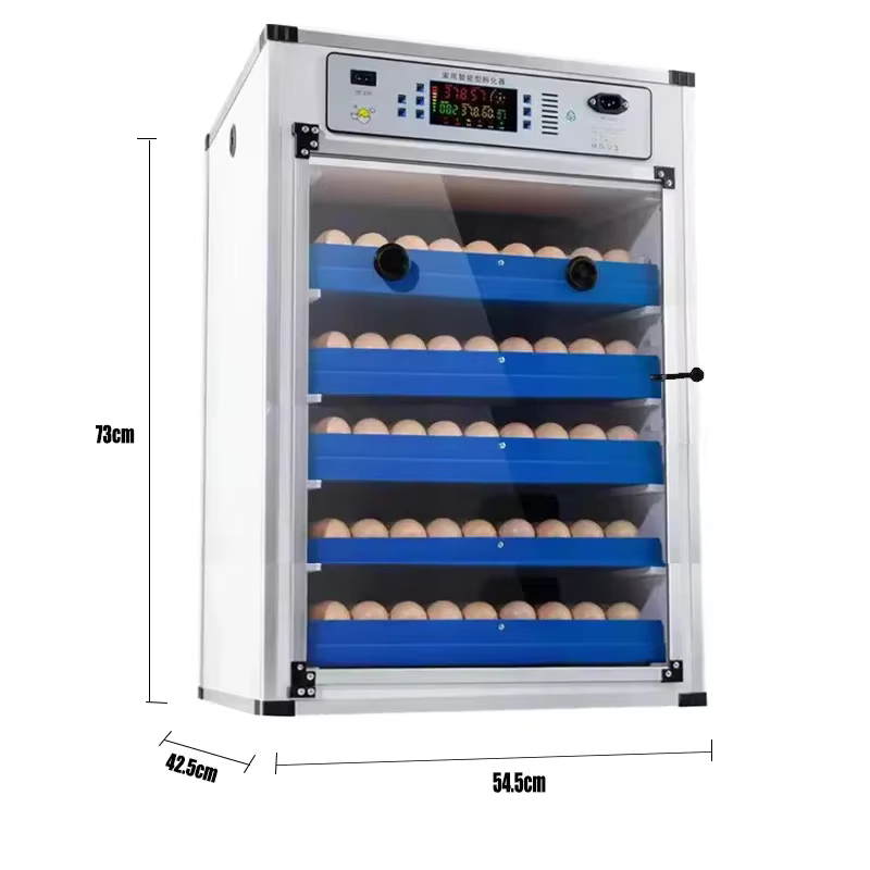 Incubador Inteligente Wi-Fi de 340 Huevos, Alimentación Dual y Control Remoto Automático para Pichones de Pollo, Ganso, Pato y Codornices — imagen 2