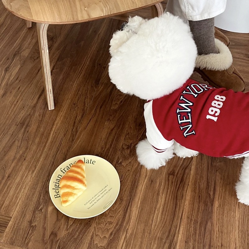 Traje de Béisbol Impreso de Otoño para Mascotas — imagen 3