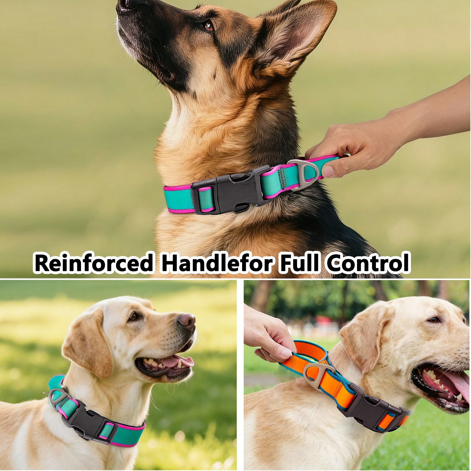 Tactical Collar de Moda para Perros de Trabajo - Mayor Control con Estilo — imagen 1