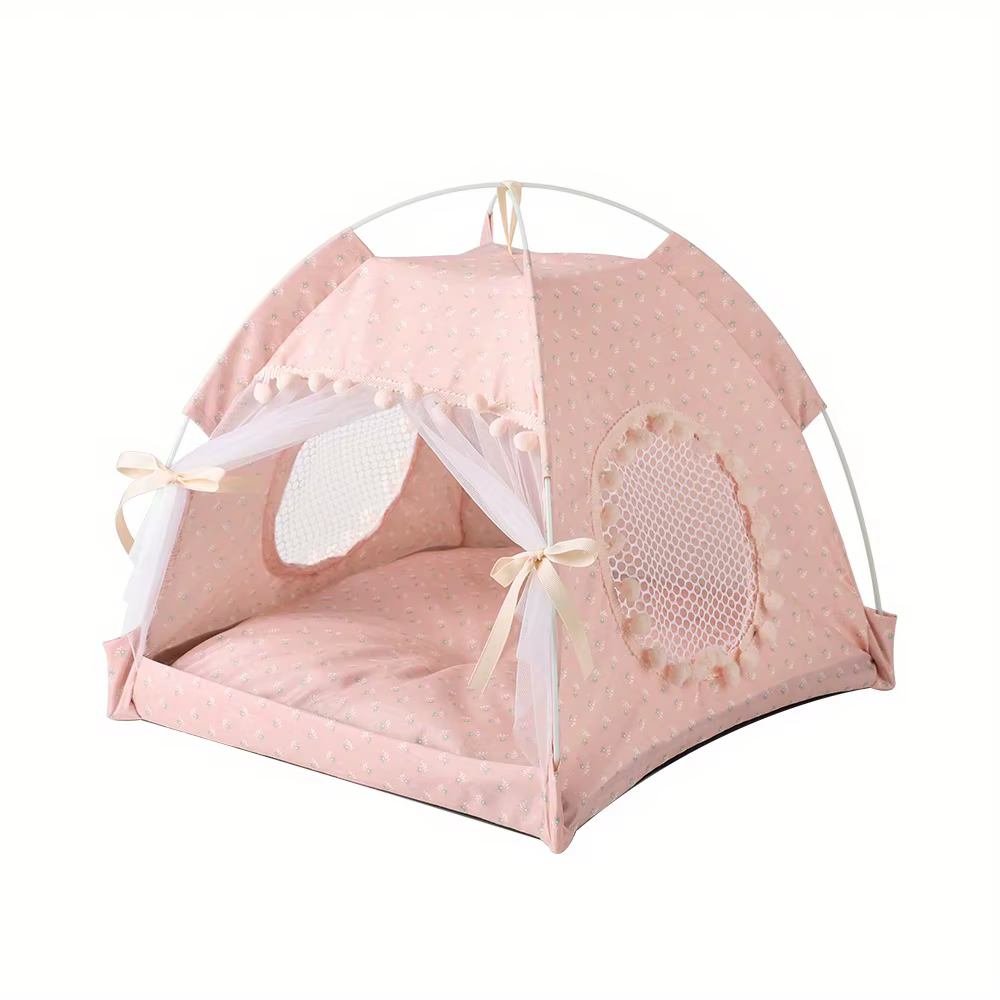 Cama Tenda para Mascotas: Casa de Gatos, Accesorios, Alfombra Cálida, Muebles Sofá, Cesta, Camas, Tenda de Cierre Clamshell para Gatitos, Invierno — imagen 6