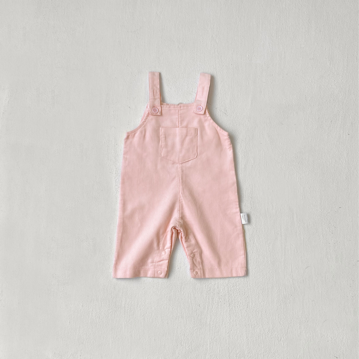 Baby Rabbit Ears Large Pocket Sleeveless Romper Baby Corduroy Overalls Bodysuit — image 8