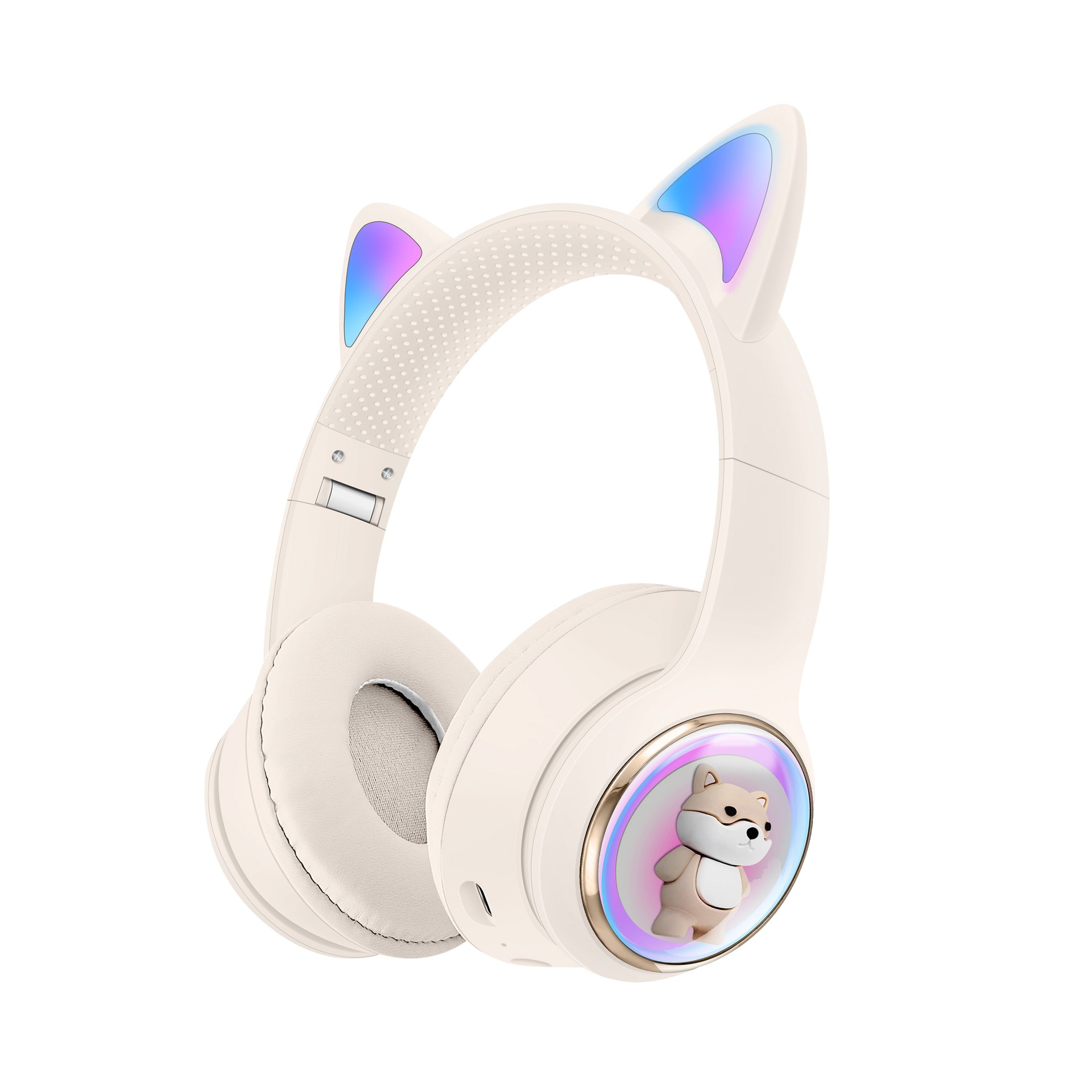 AKZ-51 Earphones Space Cabin Cute Cartoon Pet Bluetooth Headwear Large Battery Earphones Foldable Earphones — image 3
