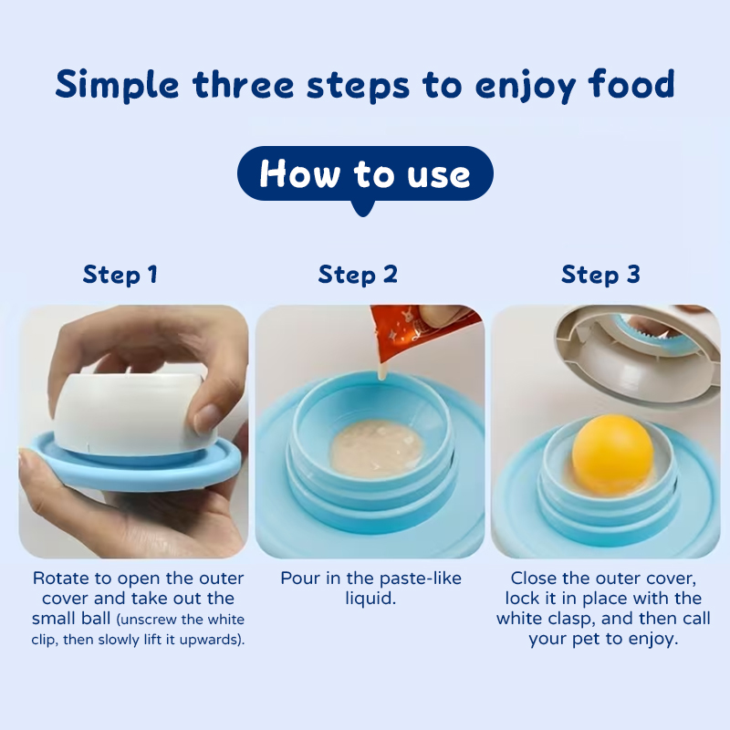 Slow Feeder Lick Mat for Dogs and Cats - Reduce Anxiety, Interactive Training & Licking Bowl for Puppies and Kittens — image 5