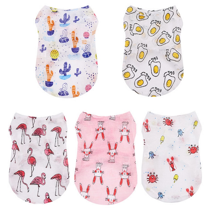 Ropa de Perro Pequeño Económica - Vestidos Respirables y Cutenos para Pomeranian, Chihuahua - Camiseta de Verano 2019 — imagen 1