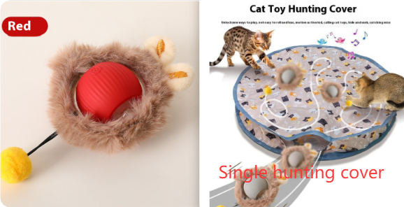 Juguetes para Gatos - Bola Rodante Divertida Relajación de Mascotas — imagen 17
