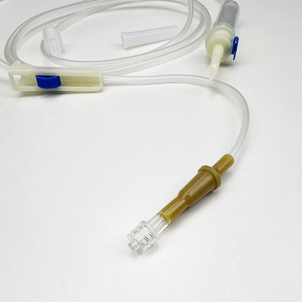 20 Piezas de Equipo de Infusión Desechable para Animales, Manguera de Infusión con Boca Roscada, Tubo Extendido de Infusión por Goteo para Animales — imagen 6