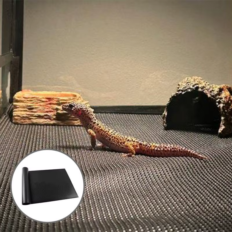 Reptile Carpet Terrarium Liner Bedding Reptile Substrate Mat Safe And Comfortable Reptile Cage Mat For Snake Gecko Lizard — imagen 2