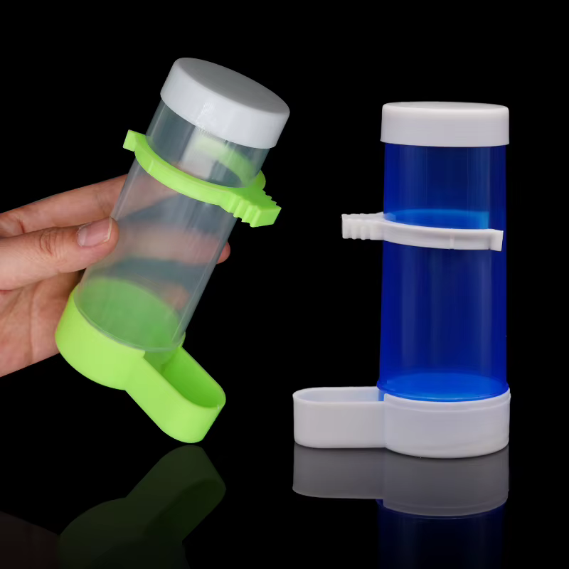 Sistema Automático de Bebederos para Pájaros y Loros - Botellas y Tazas para Alimentación — imagen 5