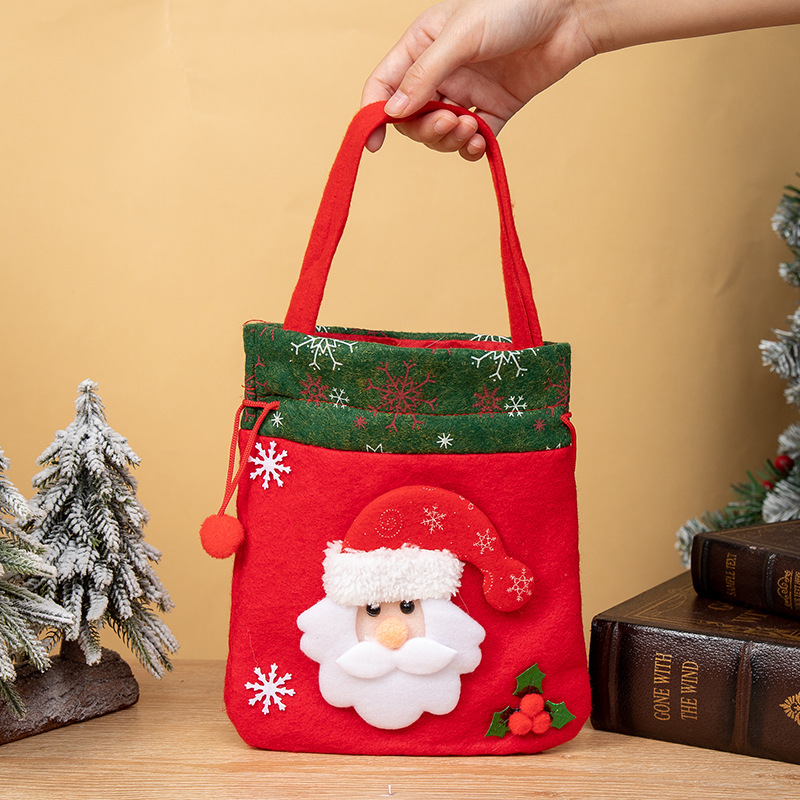 Christmas Gift Deer Antlers Apple Bag Children's Christmas Eve Packaging — image 7